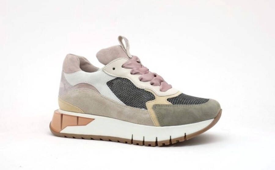 Softwaves -Dames combinatie kleuren sneakers