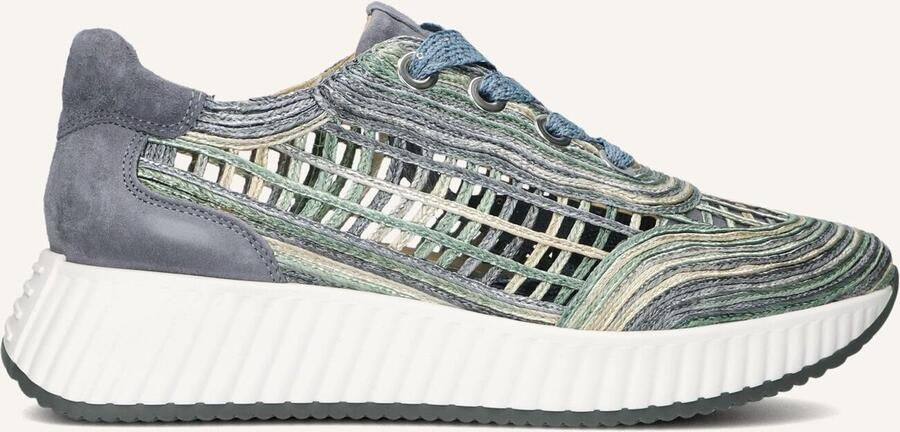 Softwaves 8.95.01 Sneakers Raffia Dames Multi