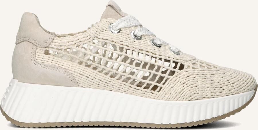 SOFTWAVES Lage Sneakers Dames 8.95.04 Maat: 42 Materiaal: Textiel Kleur: Creme