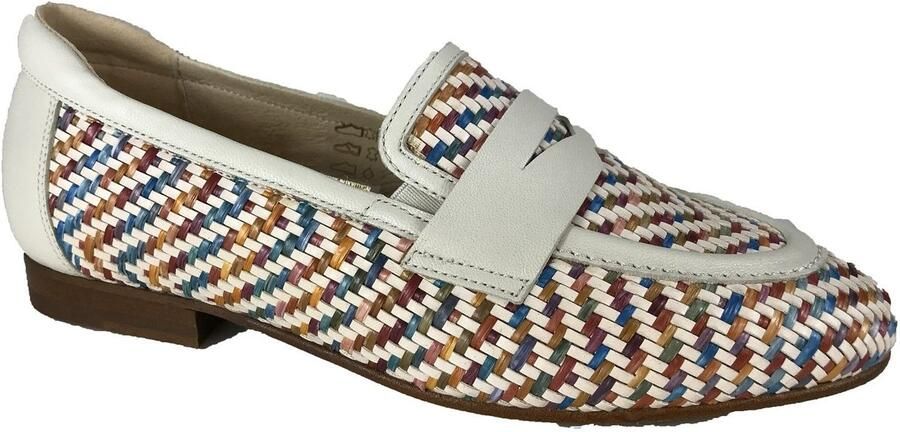 Softwaves 9.10.26 001 multicolor mocassin voor steunzolen Bonne Shoe