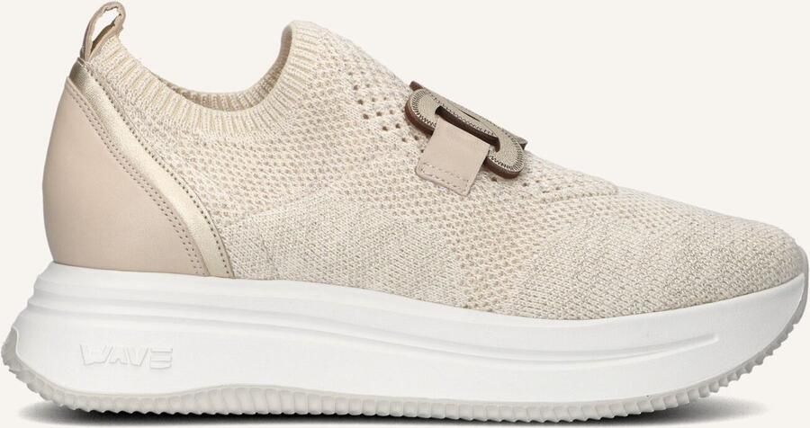 SOFTWAVES Sneakers Dames 9.13.03 Maat: 38 Materiaal: Textiel Kleur: Beige