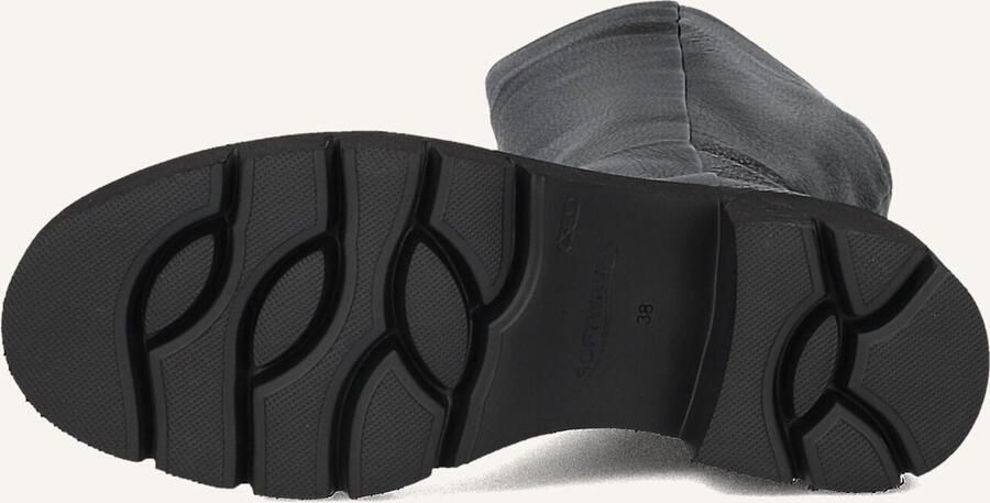 SOFTWAVES Hoge Laarzen Dames 9.29.06 Maat: 42 Materiaal: Leer Kleur: Zwart - Foto 2