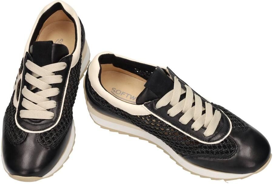 Softwaves -Dames zwart sneakers