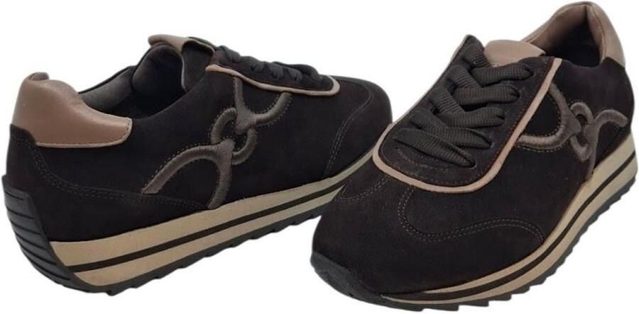 Softwaves Dory Africa Acero Sneaker met rits en steunzolen