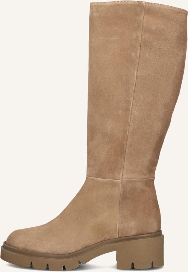 SOFTWAVES Hoge Laarzen Dames Vera 06 Maat: 37 5 Materiaal: Suède Kleur: Camel - Foto 2