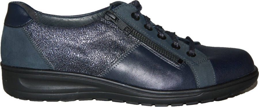 Solidus Blauwe Veterschoenen Heaven Wijdte H