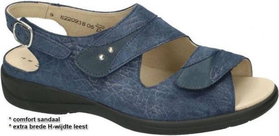 Solidus Dames Sandalen Solid -80689 Lia Serenity Donkerblauw ½ - Foto 5