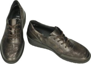 Solidus Dames brons lage gesloten schoenen