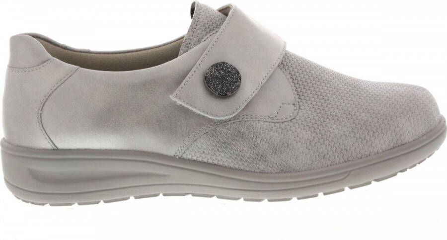Solidus Dames Instappers & Ballerina's Kate Nerone Grey sasso Zilver