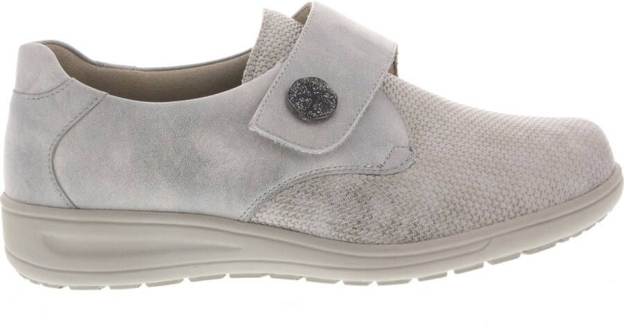 Solidus Dames Instappers & Ballerina's Kate Nerone Grey sasso Zilver