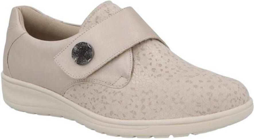 Solidus Dames klittenbandschoen Kate Astratto Perl Platina Extra Breed