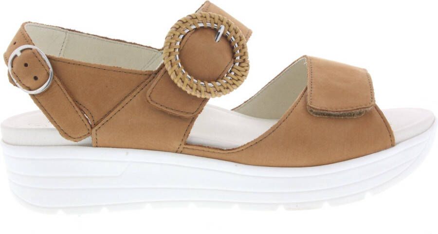 Solidus Dames Sandalen Greta Muskat 48022-30671 Cognac