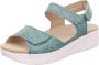 Solidus Dames Sandalen Solid -70157 Greta Mintgroen ½ - Thumbnail 1