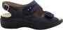 Solidus Dames Sandalen Solid -80689 Lia Serenity Donkerblauw ½ - Thumbnail 1