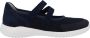 Solidus Soft SOLIDUS Ballerina dames Hyle 52501-80382 I-Net Stretch Nubuk Marino Ocean (H) 2 3en - Thumbnail 1