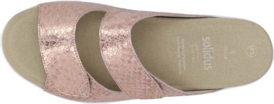 Solidus Dames Slippers Greta Viper 48007 Rose