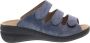 Solidus Dames Slippers Solid -80369 Spezial Blauw ½ - Thumbnail 1