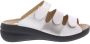 Solidus Dames Slippers Solid Serenity Spezial Off White Zilver - Thumbnail 1
