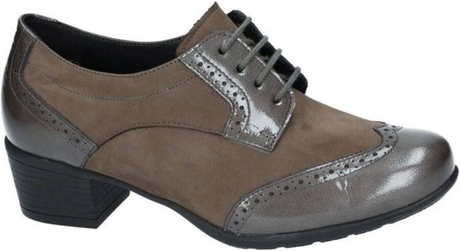 Solidus -Dames taupe pumps & hakschoenen