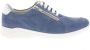 Solidus Dames Veterschoenen Hyle Jeans 52002-80385 Jeansblauw - Thumbnail 1