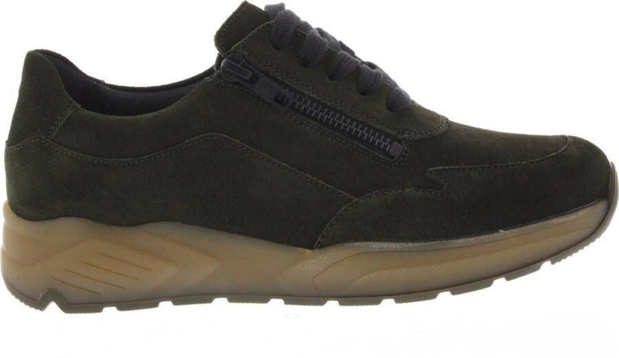 Solidus Dames Veterschoenen Solid Hills Groen