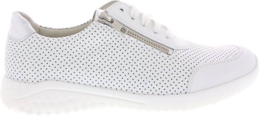 Solidus Dames Veterschoenen Solid -10153 Hyle White Wit