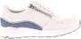 Solidus Dames Veterschoenen Solid -10084 Kea Wit - Thumbnail 1
