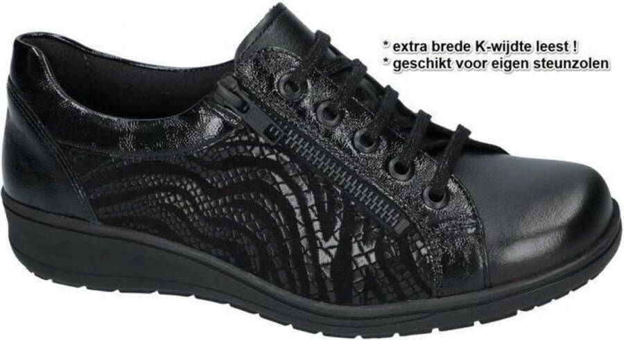 Solidus Dames zwart sneakers