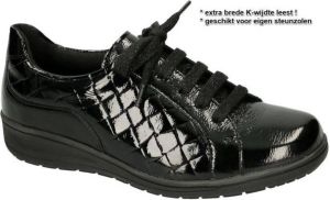 Solidus Solid Dames zwart sneakers