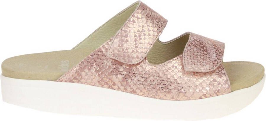 Solidus Dames Slippers Greta Viper 48007 Rose - Foto 1