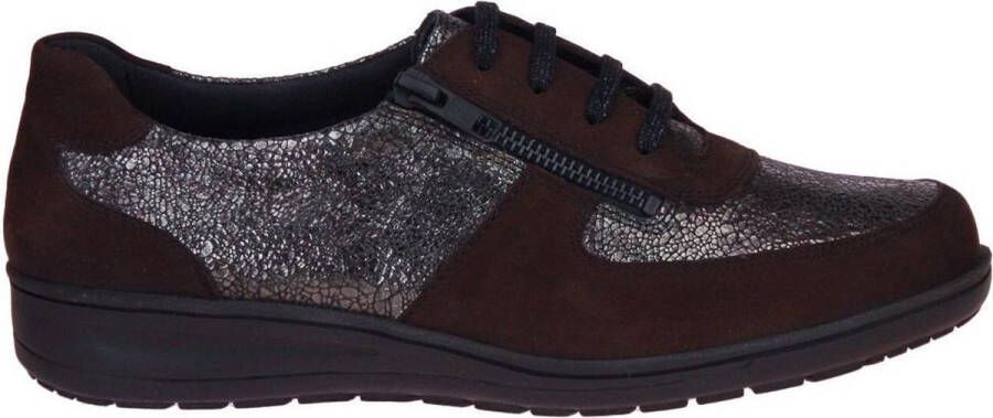 Solidus Solid Dames bruin donker sneakers