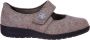 Solidus Kate Rewooly Beige Ballerina Pantoffel - Thumbnail 2