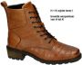 Solidus Solid 61000- Kinga crust croco cognac veterlaars- H K- 41) - Thumbnail 1