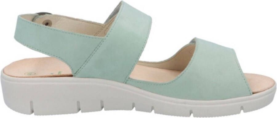 Solidus Sandalen dames Honey 76010-70276 Jade mint nubuk 1 3 en