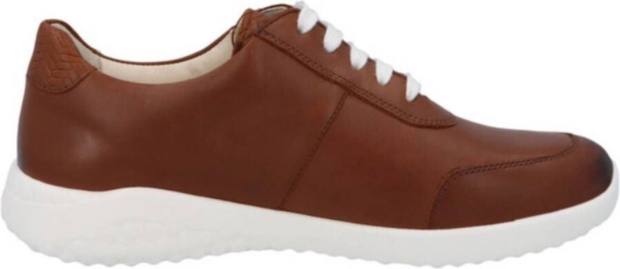 Solidus Sneaker dames Kyle 60000-30510 leder bruin cognac 2 3 en