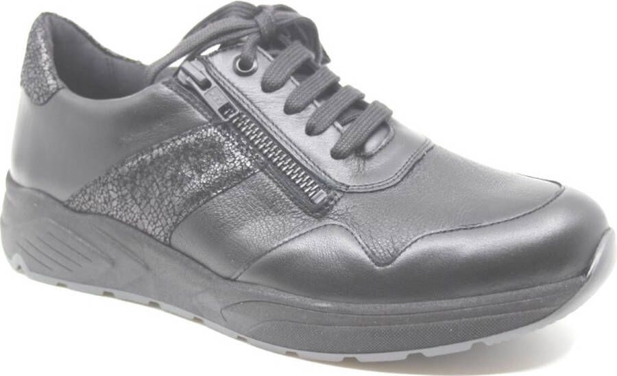 Solidus Solid 01062 Zwarte sneakers wijdte H