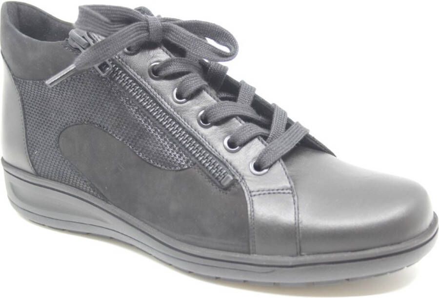 Solidus Dames Veterschoenen Heaven 27049-01146 Zwart