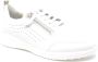 Solidus Solid 10234 Witte dames sneaker met rits en uitneembaar voetbed wijdte H - Thumbnail 1