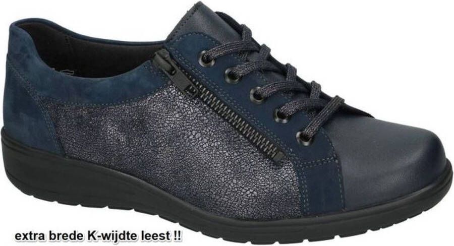 Solidus Solid Dames blauw donker sneakers