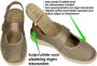 Solidus Solid Dames brons sandalen - Thumbnail 2