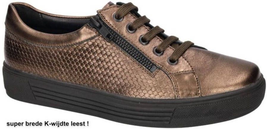 Solidus Solid Dames brons sneakers