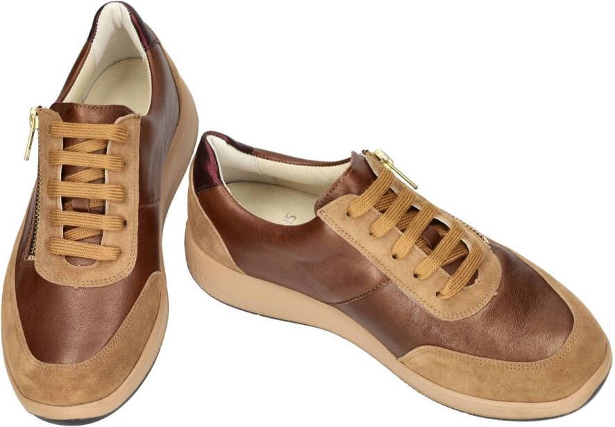 Solidus Solid Dames bruin sneakers