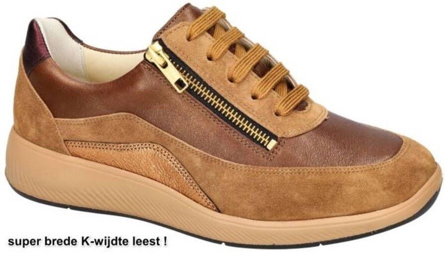 Solidus Solid Dames bruin sneakers