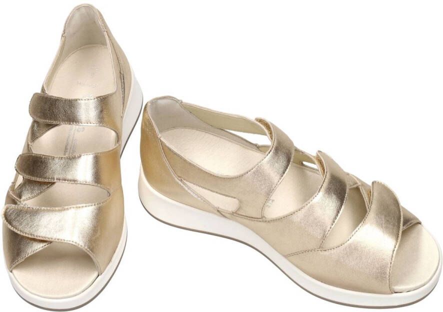 Solidus Solid Dames goud sandalen