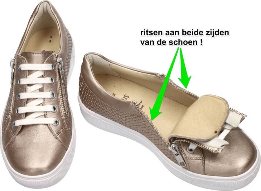 Solidus Solid Dames goud sneakers