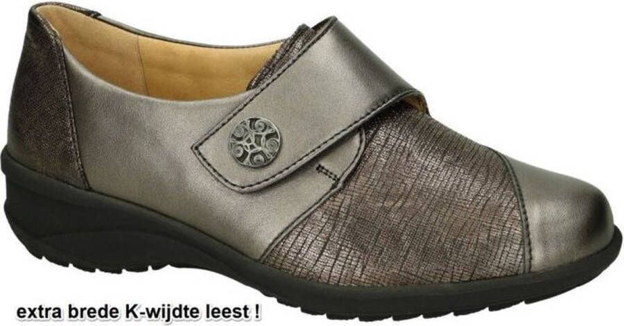 Solidus Solid Dames grijs donker lage gesloten schoenen - Foto 1