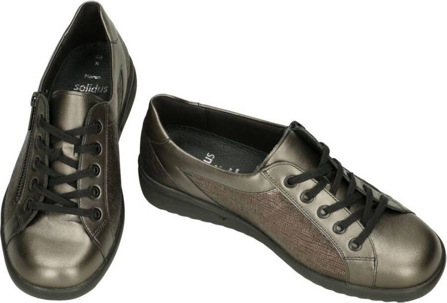 Solidus Solid Dames grijs donker sneakers
