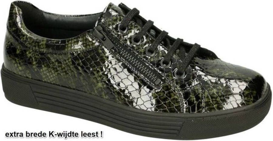 Solidus Solid Dames groen donker sneakers