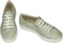Solidus Solid licht groene dames sneaker met veter- en ritssluiting en een uitneembaar voetbed - Thumbnail 3