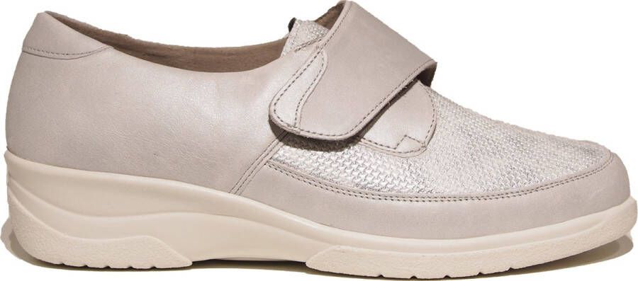 Solidus Solid Dames zilver lage gesloten schoenen